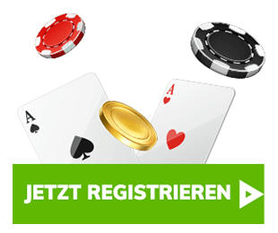 Spielkarten und Chips für Casino Registrierung
