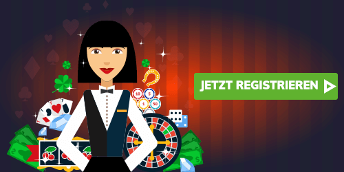 Bahigo Casino mit Roulette und Spielkarten Szene